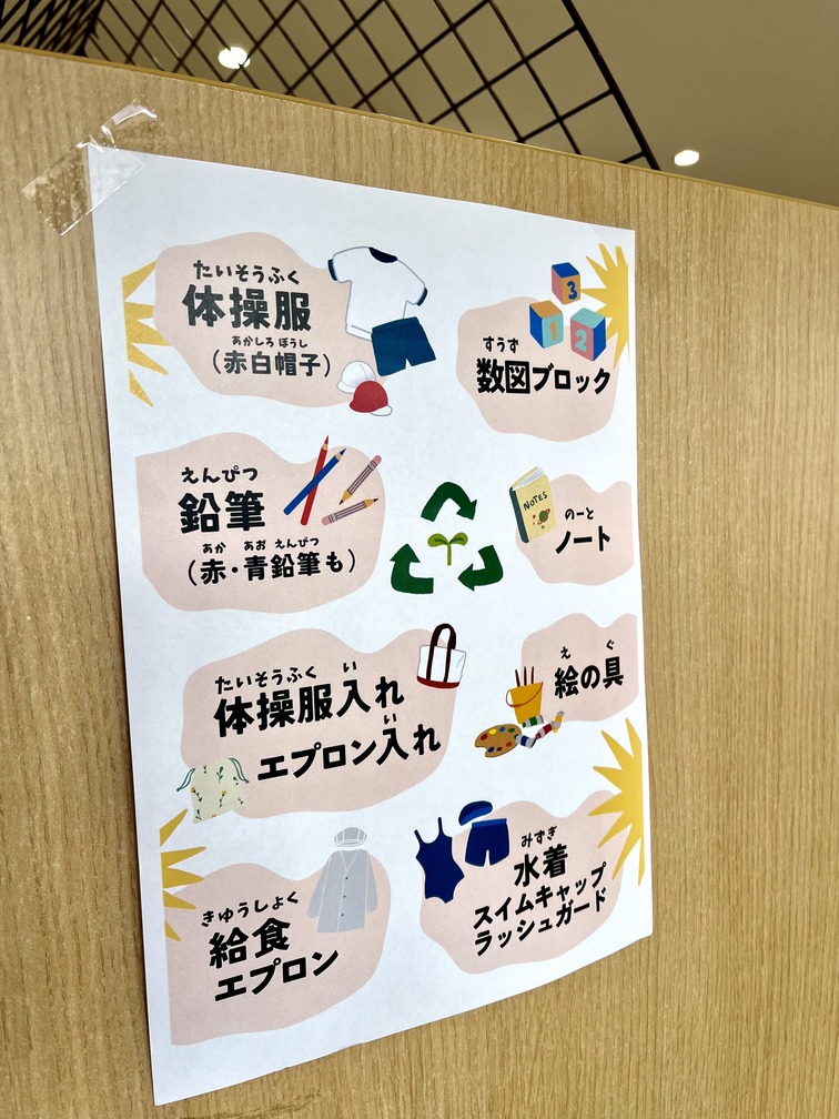 ポスターリサイクル回収品目